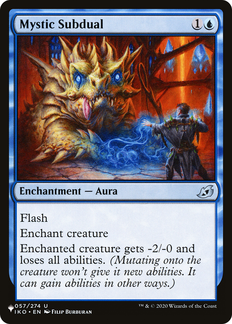 Mystic Subdual [The List Reprints]