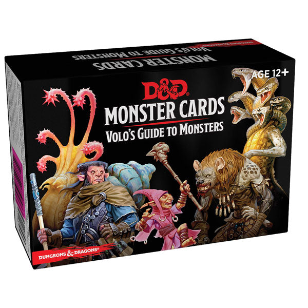 Wizards of the Coast Dungeons & Dragons 5E: Volo's Guide To Monsters Spellbook Cards (Copy)