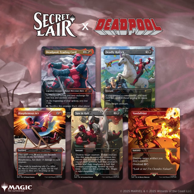Secret Lair Drop: Secret Lair x Marvel's Deadpool - Non-Foil