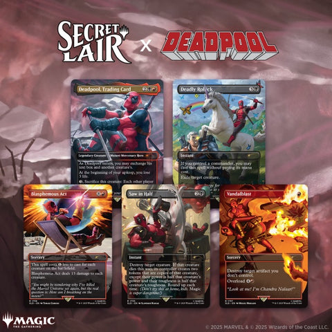 Secret Lair Drop: Secret Lair x Marvel's Deadpool - Non-Foil