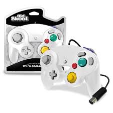 GameCube / Wii Compatible Controller – White (Old Skool)