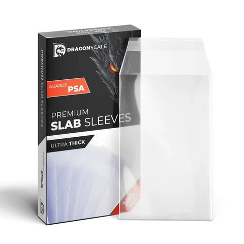 DragonScale PSA Slab Guard Sleeves - 100 Pack