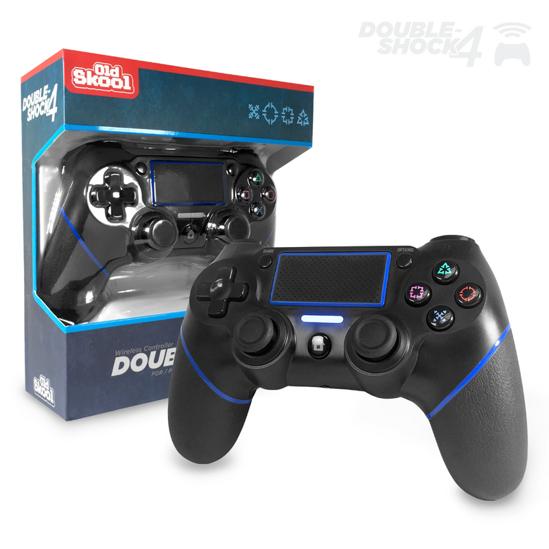 Double Shock 4 - Wireless Controller PS4 (Black)