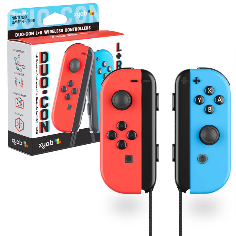 Duo Con Wireless Controllers for Nintendo Switch