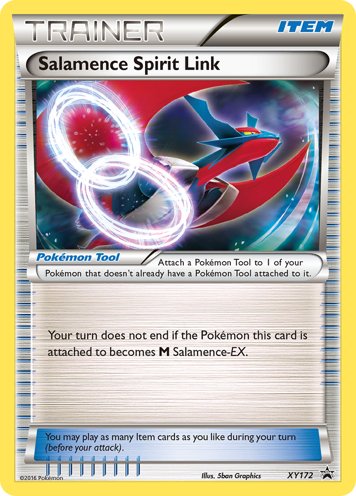 Salamence Spirit Link (XY172) [XY: Black Star Promos]