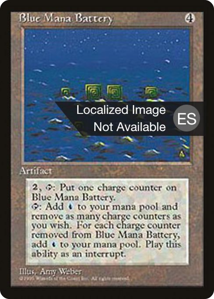 Blue Mana Battery [Fourth Edition (Foreign Black Border)]