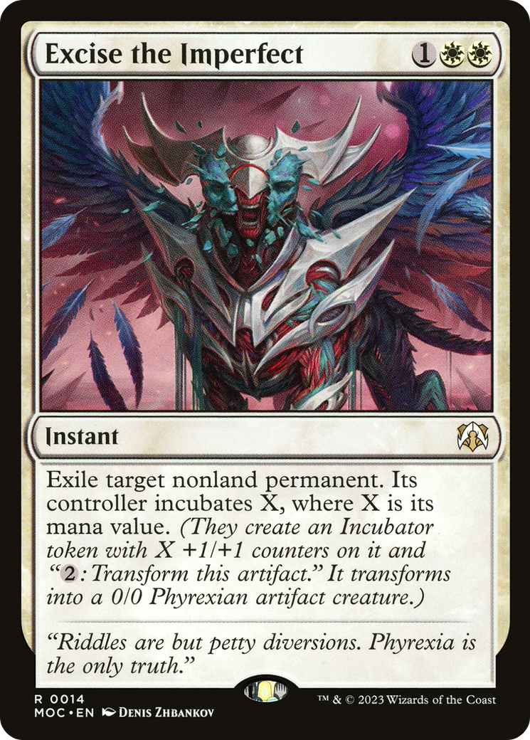 Excise the Imperfect [March of the Machine Commander]