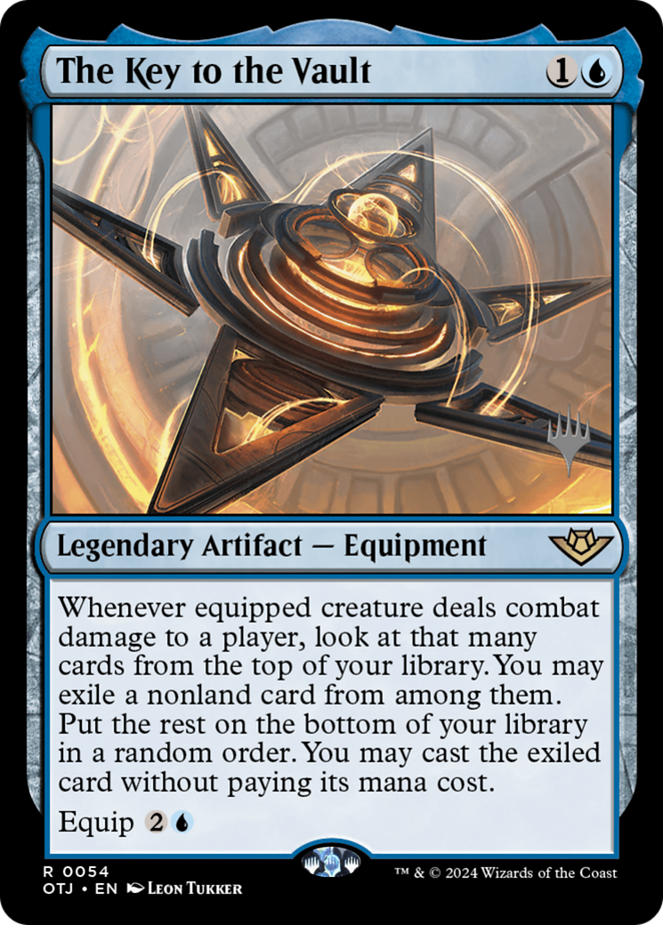 The Key to the Vault (Promo Pack) [Outlaws of Thunder Junction Promos]