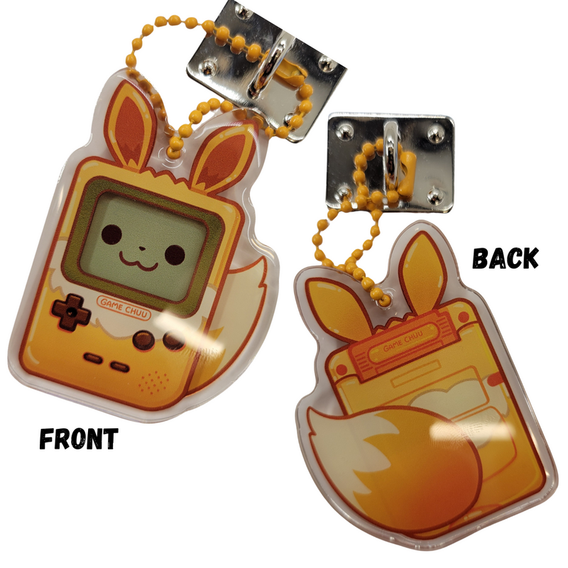 Eevee Gameboy Pokemon Keychain