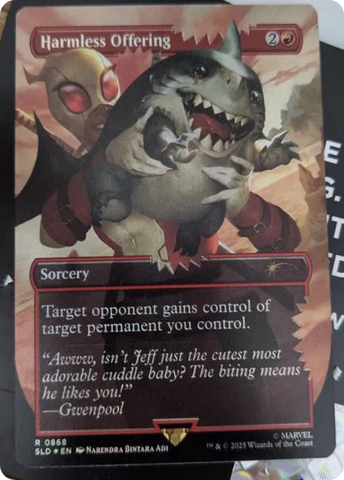 Harmless Offering (Rainbow Foil) [Secret Lair Drop Series]