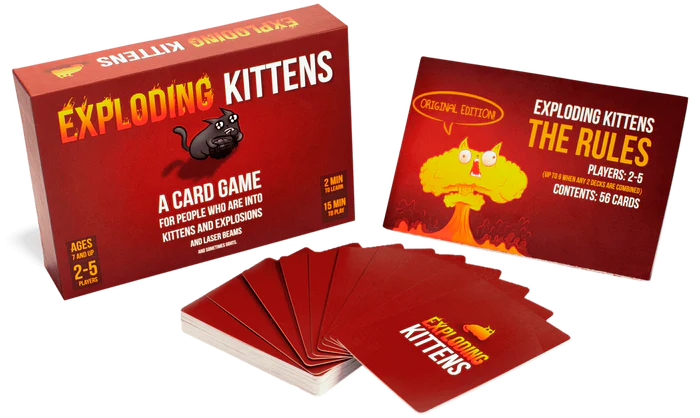 Exploding Kittens Card Game - Original Edition