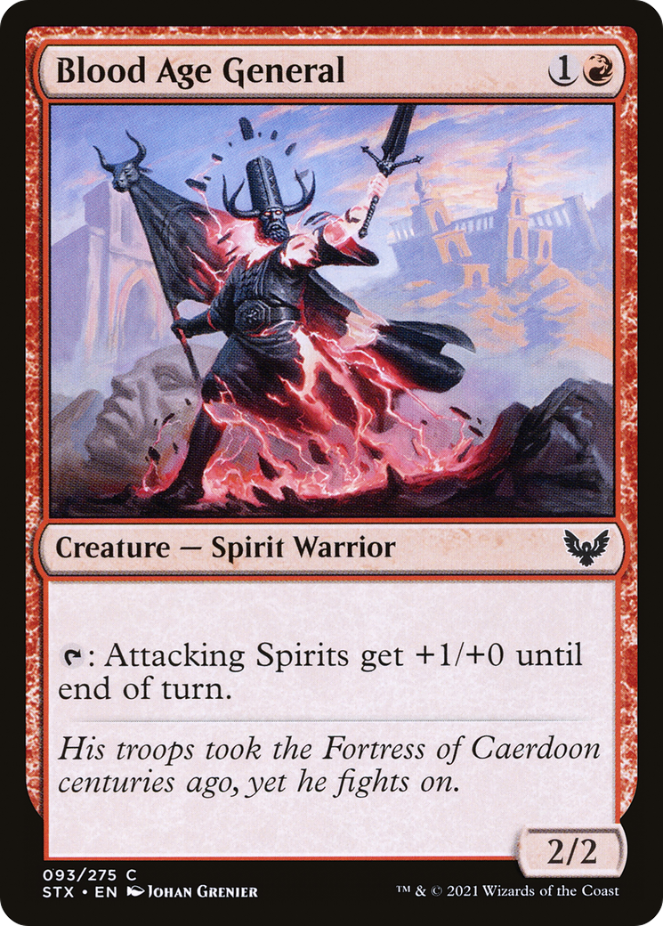 Blood Age General [Strixhaven: School of Mages]