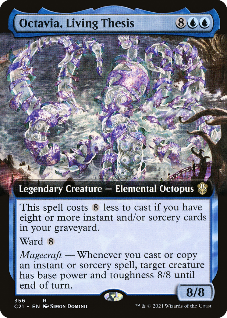 Octavia, Living Thesis (Extended Art) [Commander 2021]