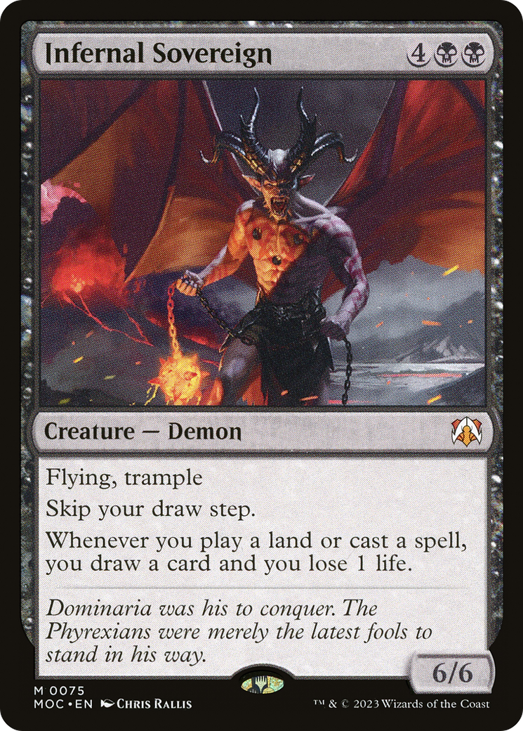 Infernal Sovereign [March of the Machine Commander]
