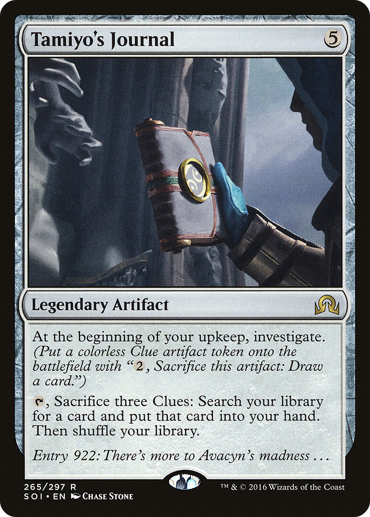Tamiyo's Journal (Entry 922) [Shadows over Innistrad]