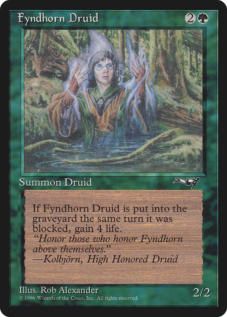 Fyndhorn Druid (Flame Circle) [Alliances]