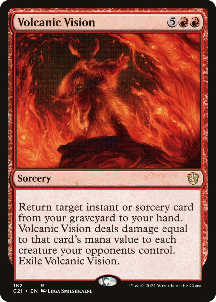 Volcanic Vision [Commander 2021]
