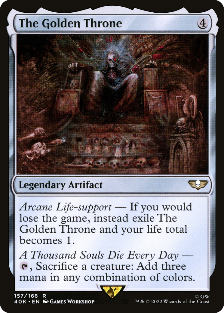 The Golden Throne [Universes Beyond: Warhammer 40,000]