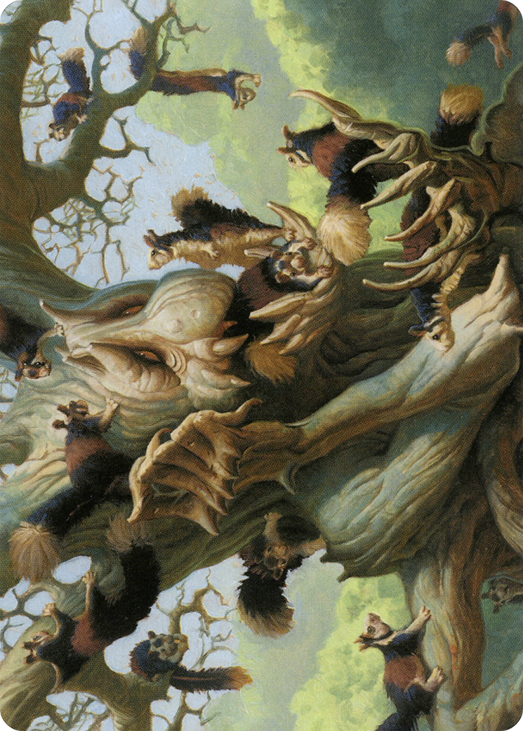 Scurry Oak Art Card [Modern Horizons 2 Art Series]