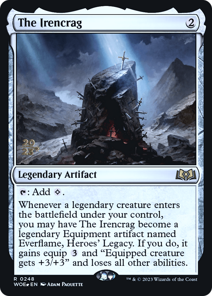 The Irencrag [Wilds of Eldraine Prerelease Promos]