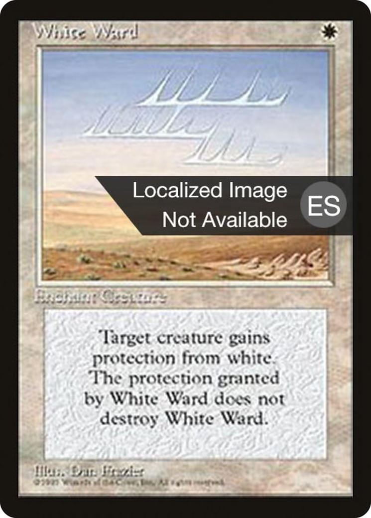 White Ward [Fourth Edition (Foreign Black Border)]