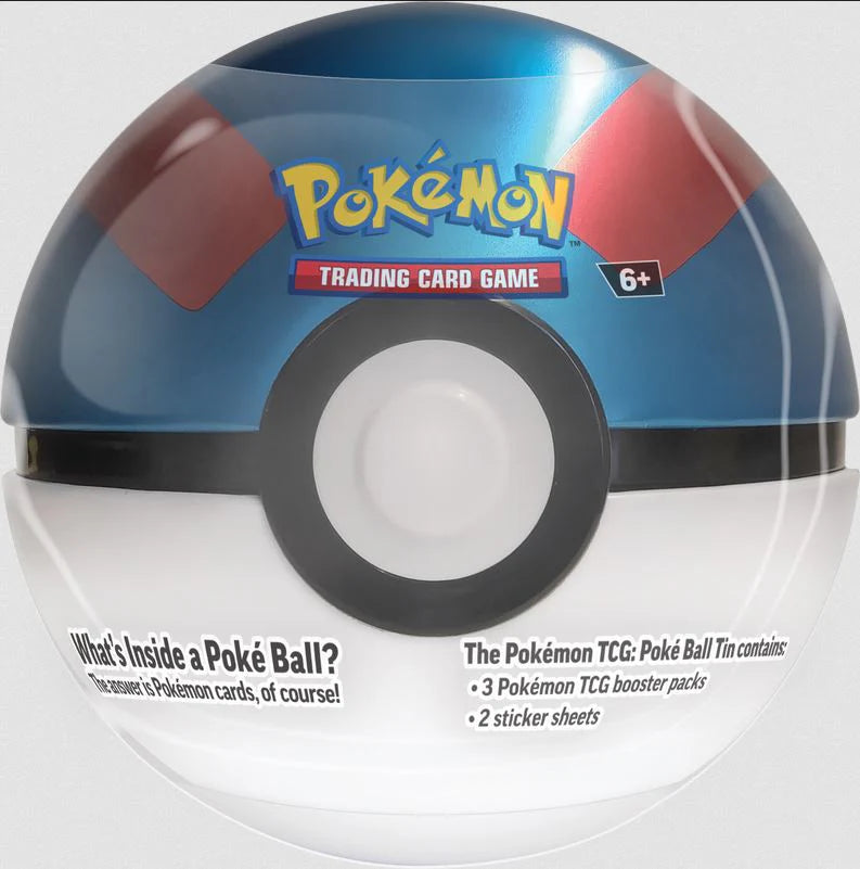 Pokemon - Poke Ball Tin - Great Ball (Q4 2025)