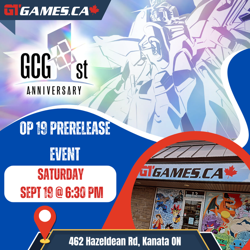 Gundam 1st Anniversary Event [Saturday September 19th in Kanata]
