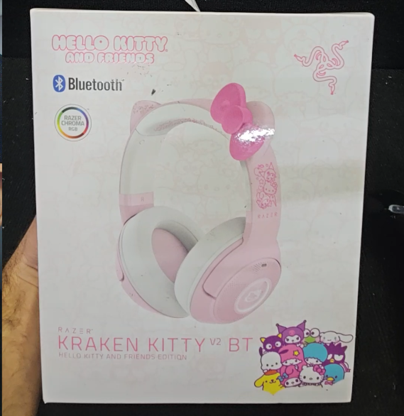 Razer - Kraken Kitty V2 Bluetooth - Hello Kitty Edition