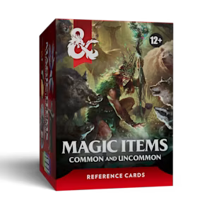 Dungeons & Dragons Reference Cards - Magic Items: Common and Uncommon