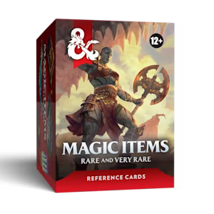 Dungeons & Dragons Reference Cards - Magic Items: Rare and Very Rare