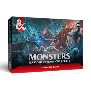 Dungeons & Dragons Reference Cards - Monsters: Fearsome and Ferocious