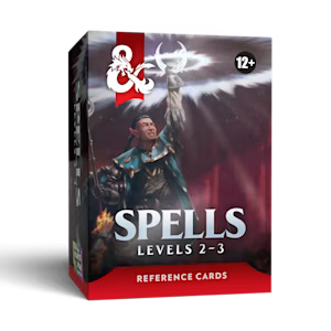 Dungeons & Dragons Reference Cards - Spells: Levels 2-3