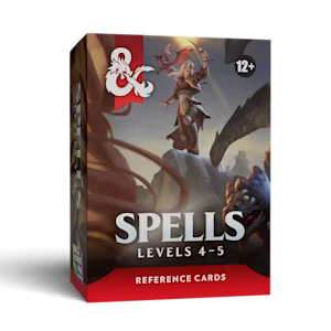 Dungeons & Dragons Reference Cards - Spells: Levels 4-5