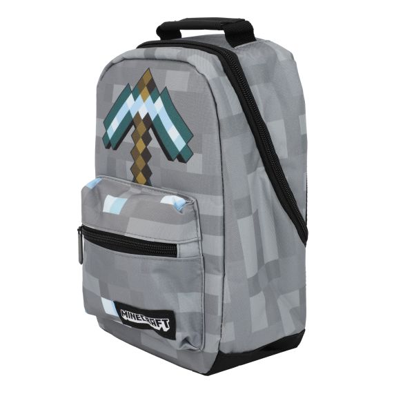 Minecraft Pickaxe Insulated Lunch Bag