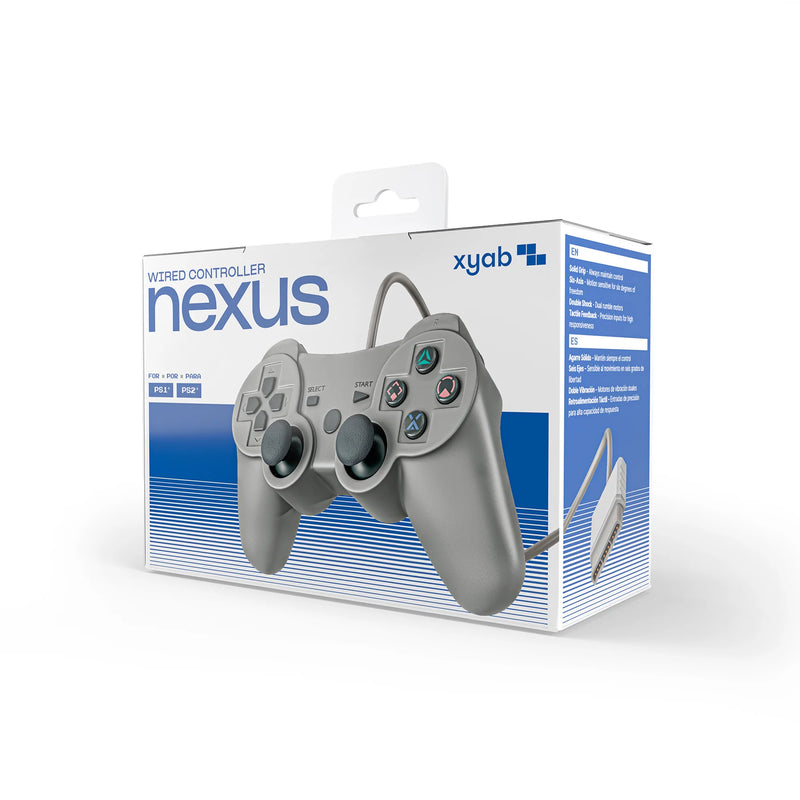 Playstation Wired Controller - Gray