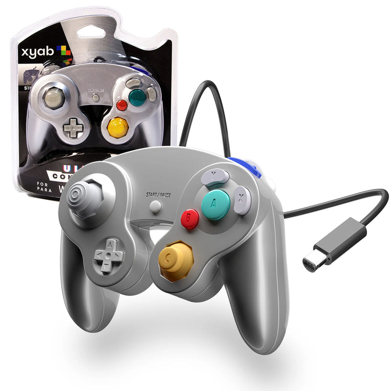 Wired Controller for Wii/Gamecube - Silver