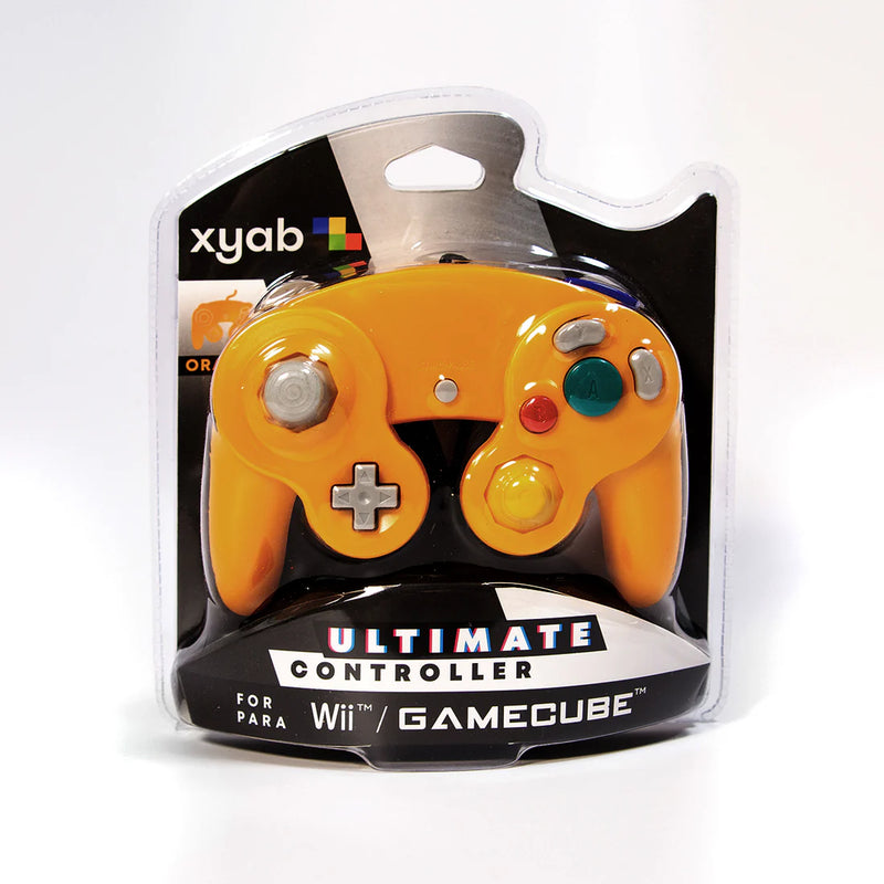 Wired Controller for Wii/Gamecube - Orange