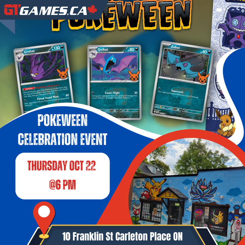 Pokeween Celebration Event Ticket [Thursday October 22nd in Carleton Place]