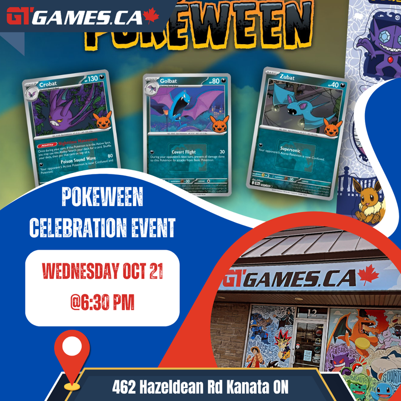 Pokeween Celebration Event Ticket [Wednesday October 21st in Kanata]