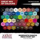 Army Painter: Warpaints Fanatic Mega Paint Set