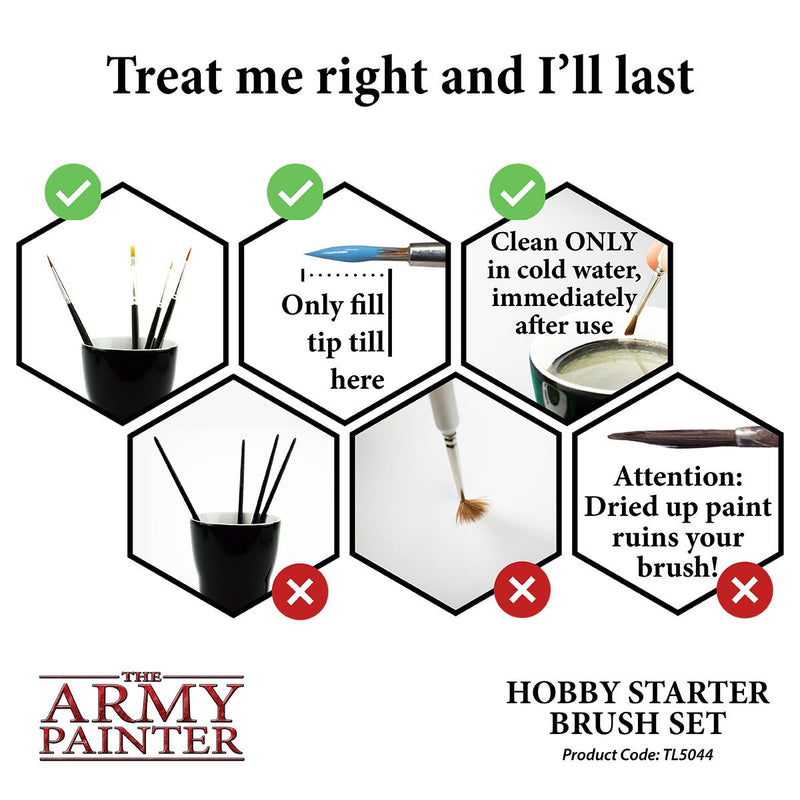 Hobby Brush Starter Set
