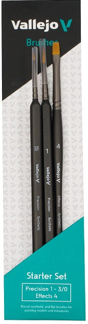 Starter Brush Set (3): Vallejo