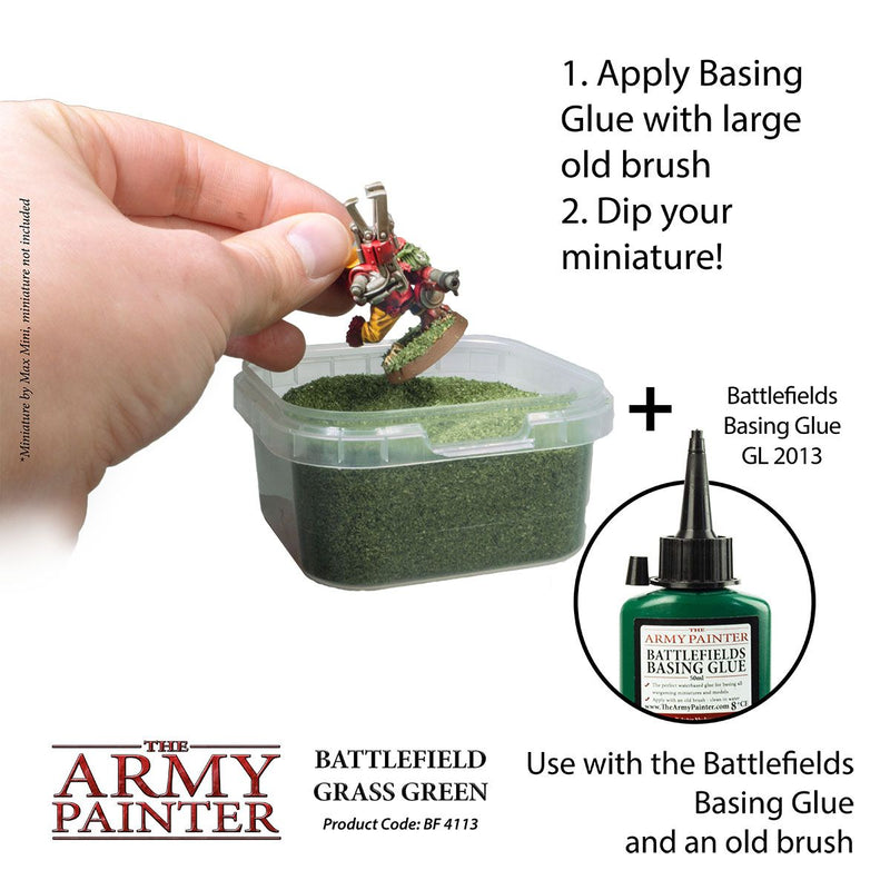 Battlefields: Grass Green Flock (150ml)