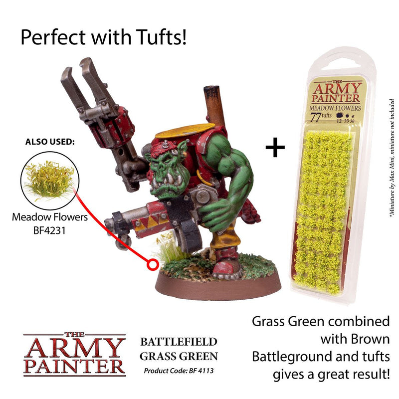 Battlefields: Grass Green Flock (150ml)