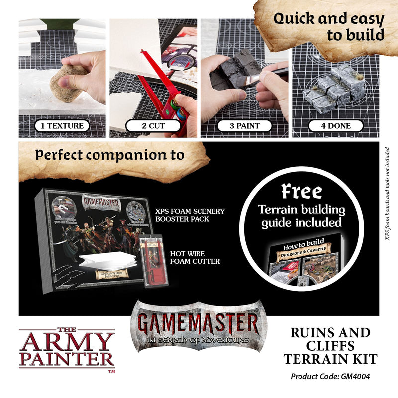 Ruins and Cliffs Terrain Kit: Gamemaster
