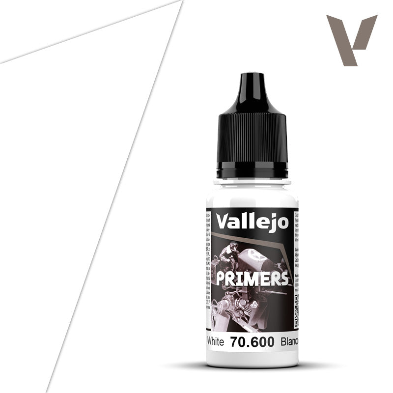 White: Vallejo: Game Air Primer 18ml