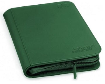 8pkt Green Binder - Zipfolio Xenoskin