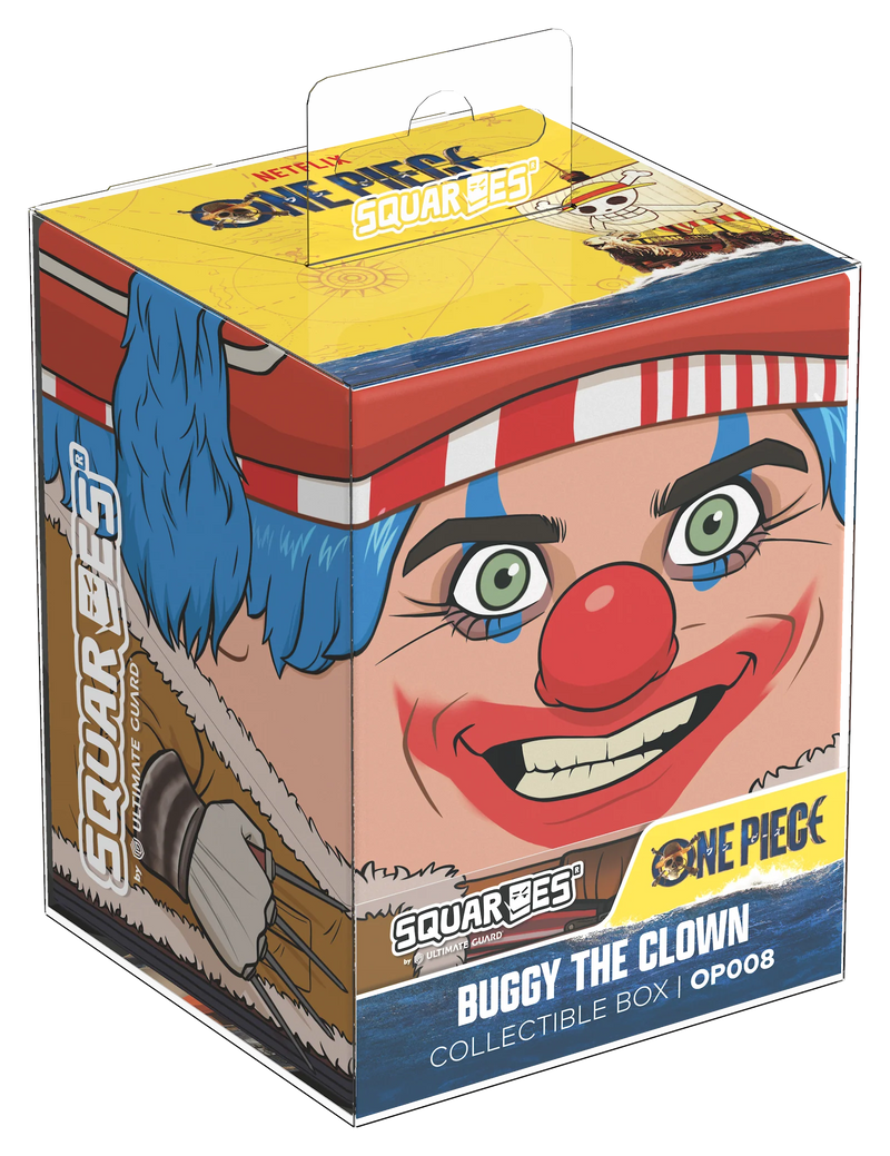Squaroes Collectible Deck Box - One Piece Netflix Series: Buggy (Ultimate Guard)