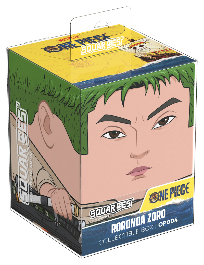 Squaroes Collectible Deck Box - One Piece Netflix Series: Roronoa Zoro (Ultimate Guard)