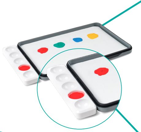 Well Palette with Magnet Attachment